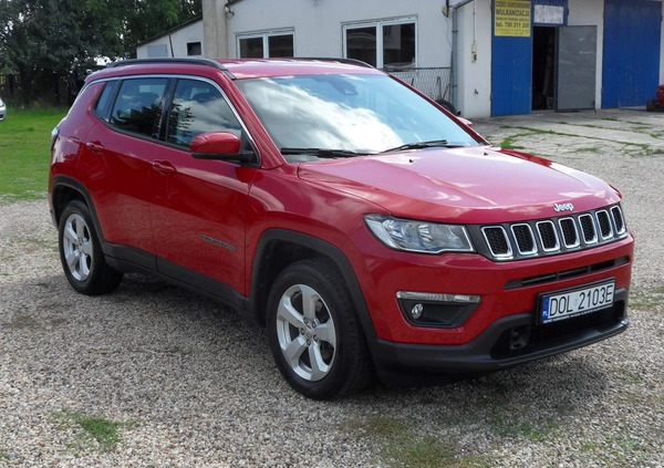 Jeep Compass cena 79900 przebieg: 106000, rok produkcji 2018 z Białystok małe 211